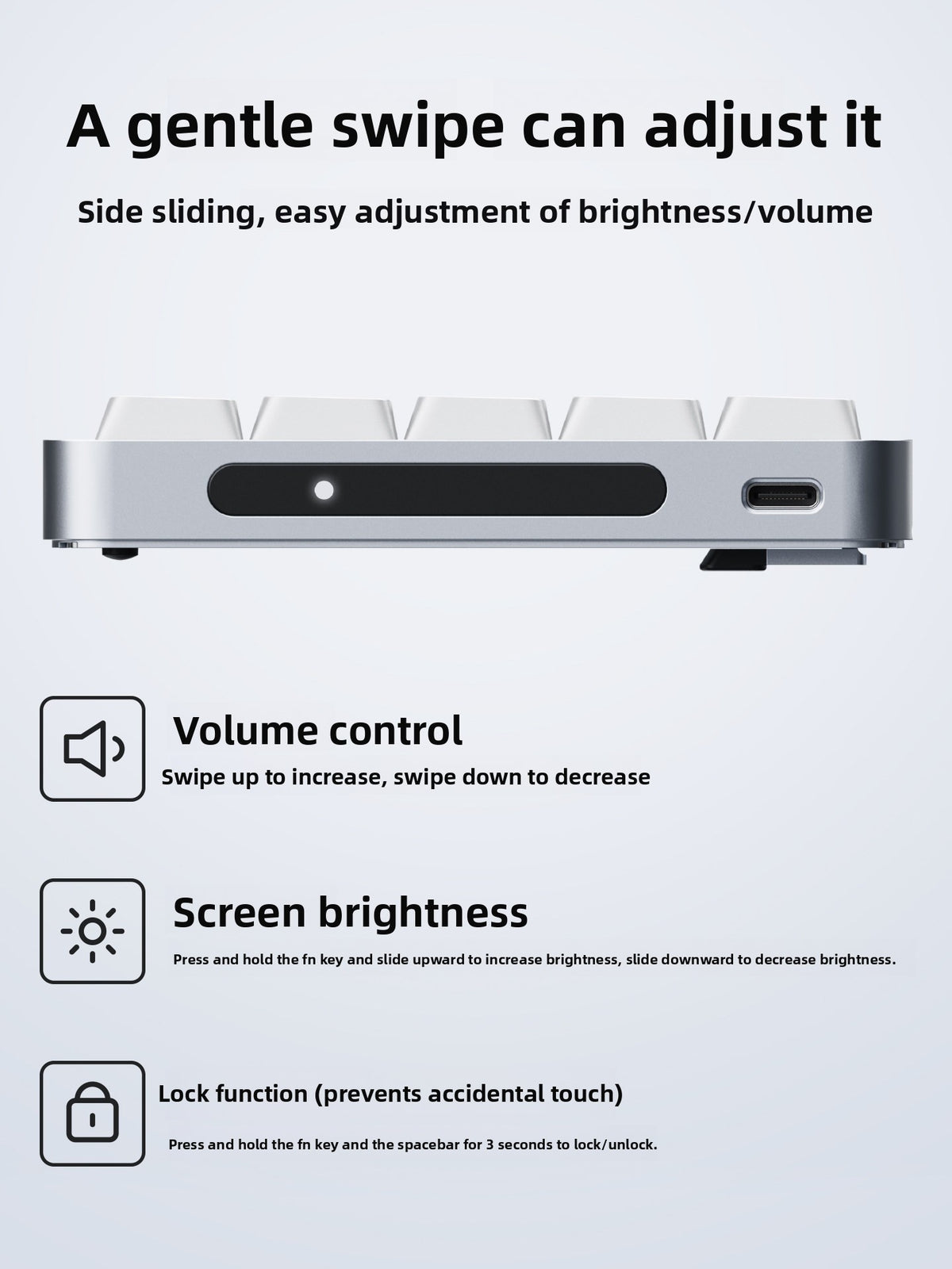 Teclado Mecánico Inalámbrico Multiconexión - vista 15