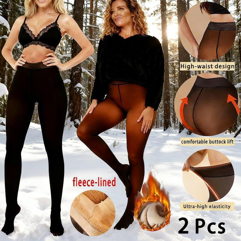 Fleece Lined Warm Pantyhose