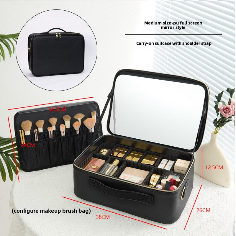 Organizador de Maquillaje con Espejo LED - vista 3