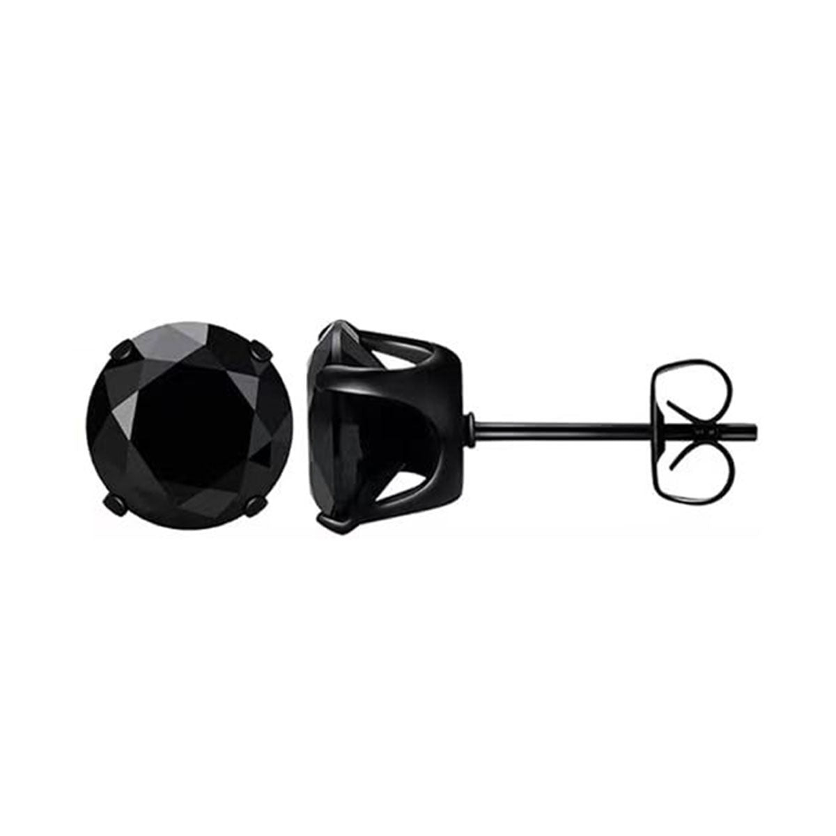 Aretes de Circonia con Engaste de Cuatro Garras - vista 25