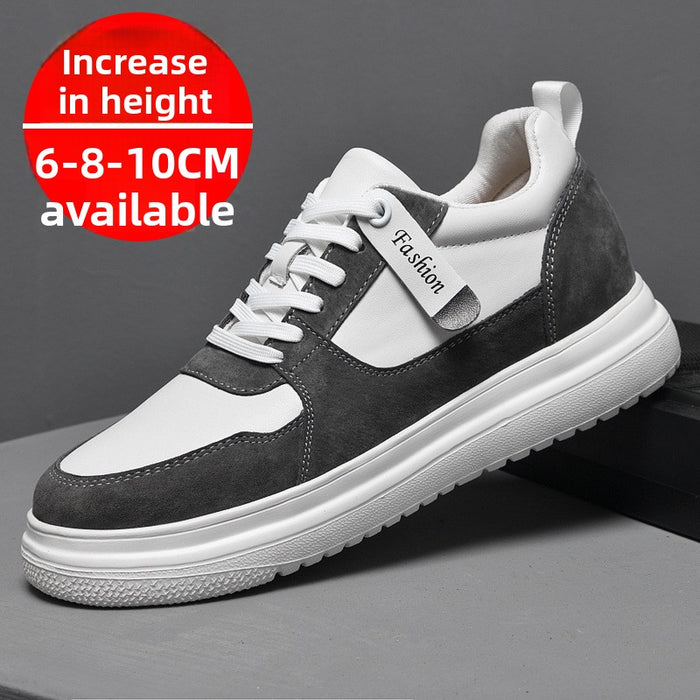 Men's Casual Skate Shoes with Invisible Height Increase