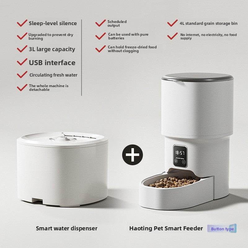 Automatic Pet Feeder with Remote Control and Timed Feeding