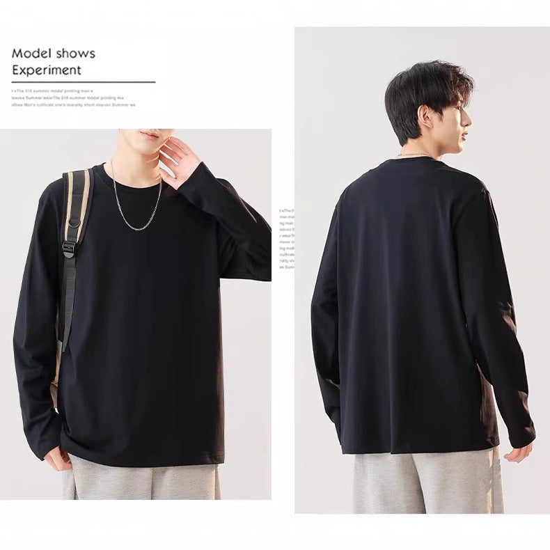 Playera Gruesa de Algodón Manga Larga para Hombre - vista 10