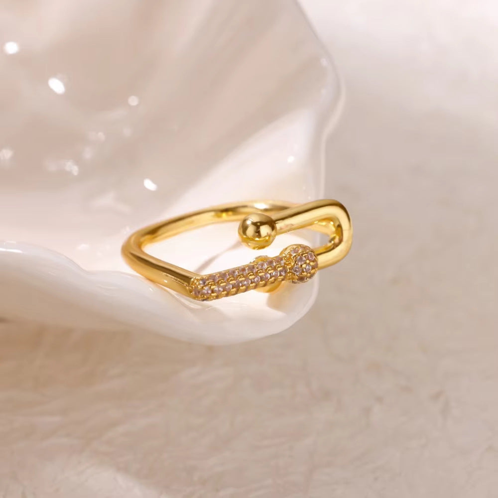 Open ring