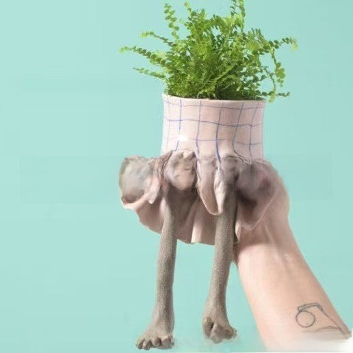 Maceta Decorativa Creativa con Forma de Cuerpo - vista 7