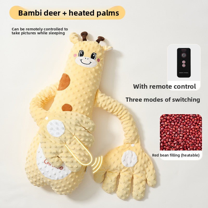 Baby Venting and Soothing Pillow with Warm Compress