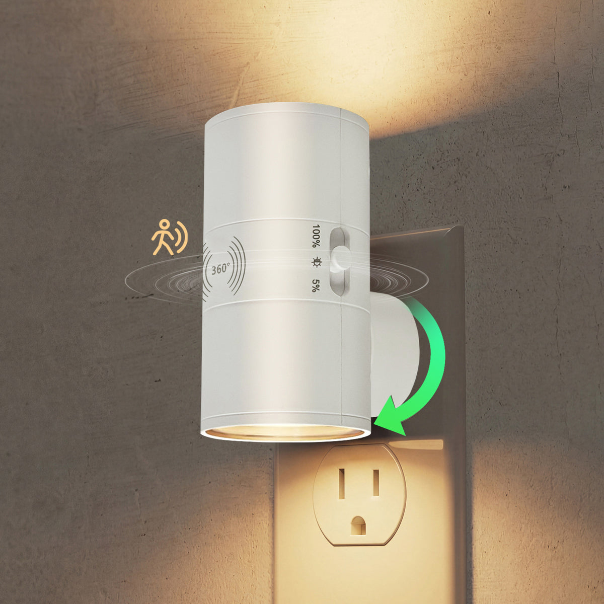 LED plug-in night light