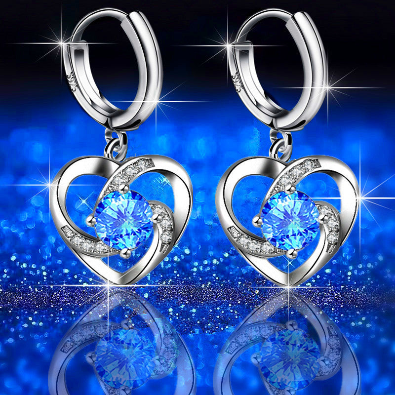 Korean Style Love Heart Pendant Necklace