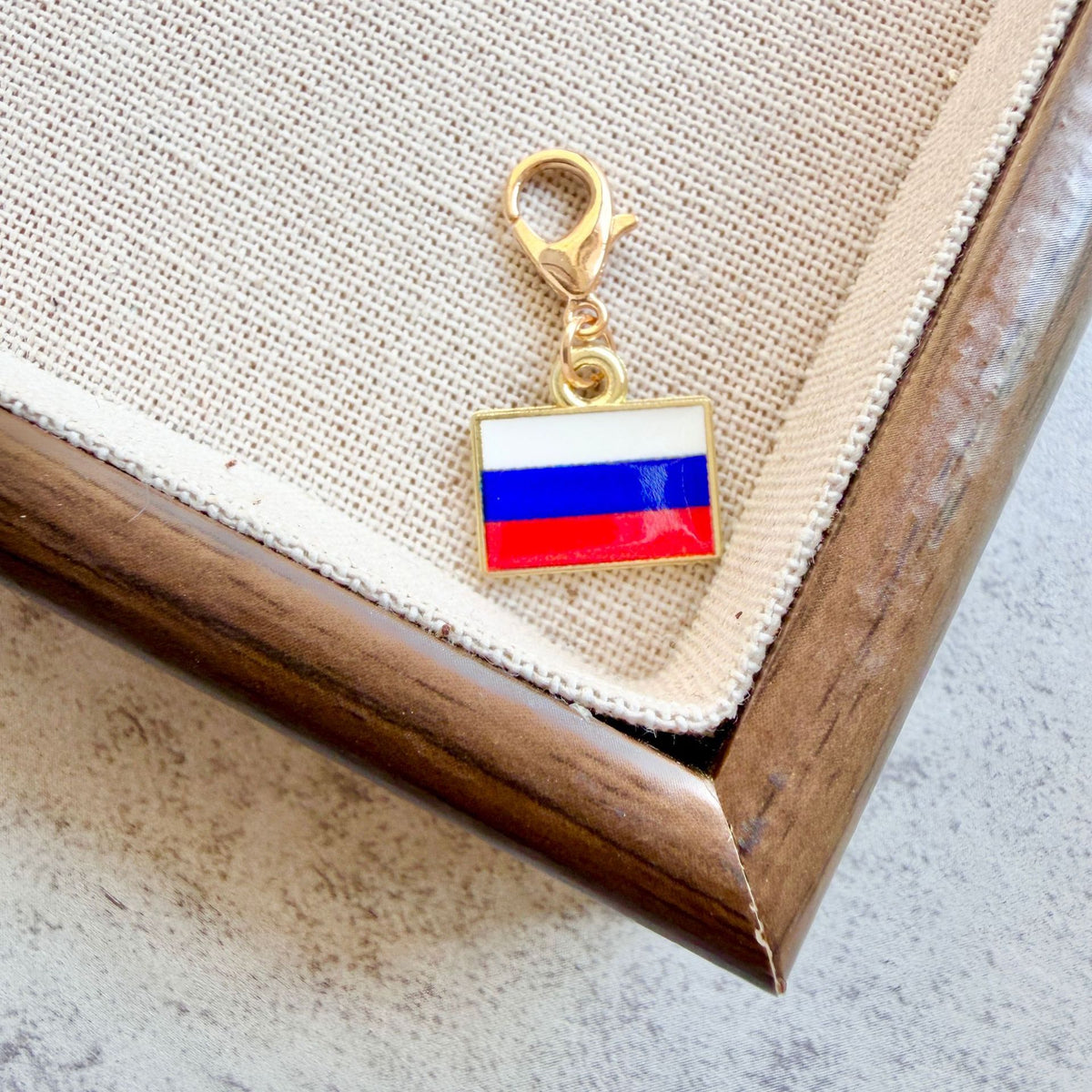 Llavero de Bandera Esmaltada para Viaje y Colección - vista 6
