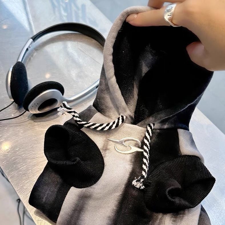Pet Hooded Sweatshirt Gradient Style