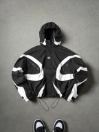 Veste de sport légère pour homme avec capuche et fermeture éclair