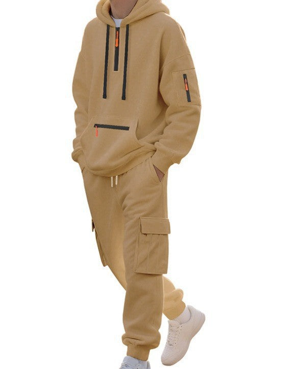Ensemble de sport pour homme avec sweat et pantalon de jogging 2 pièces