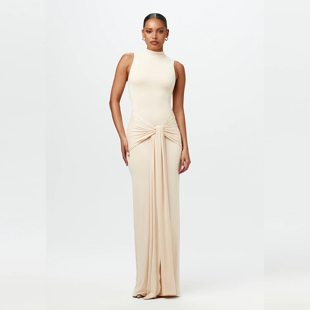 Sleeveless Strap Slim Fit Dress
