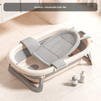 Baignoire Pliable pour Bébé avec Accessoires et Capteur de Température