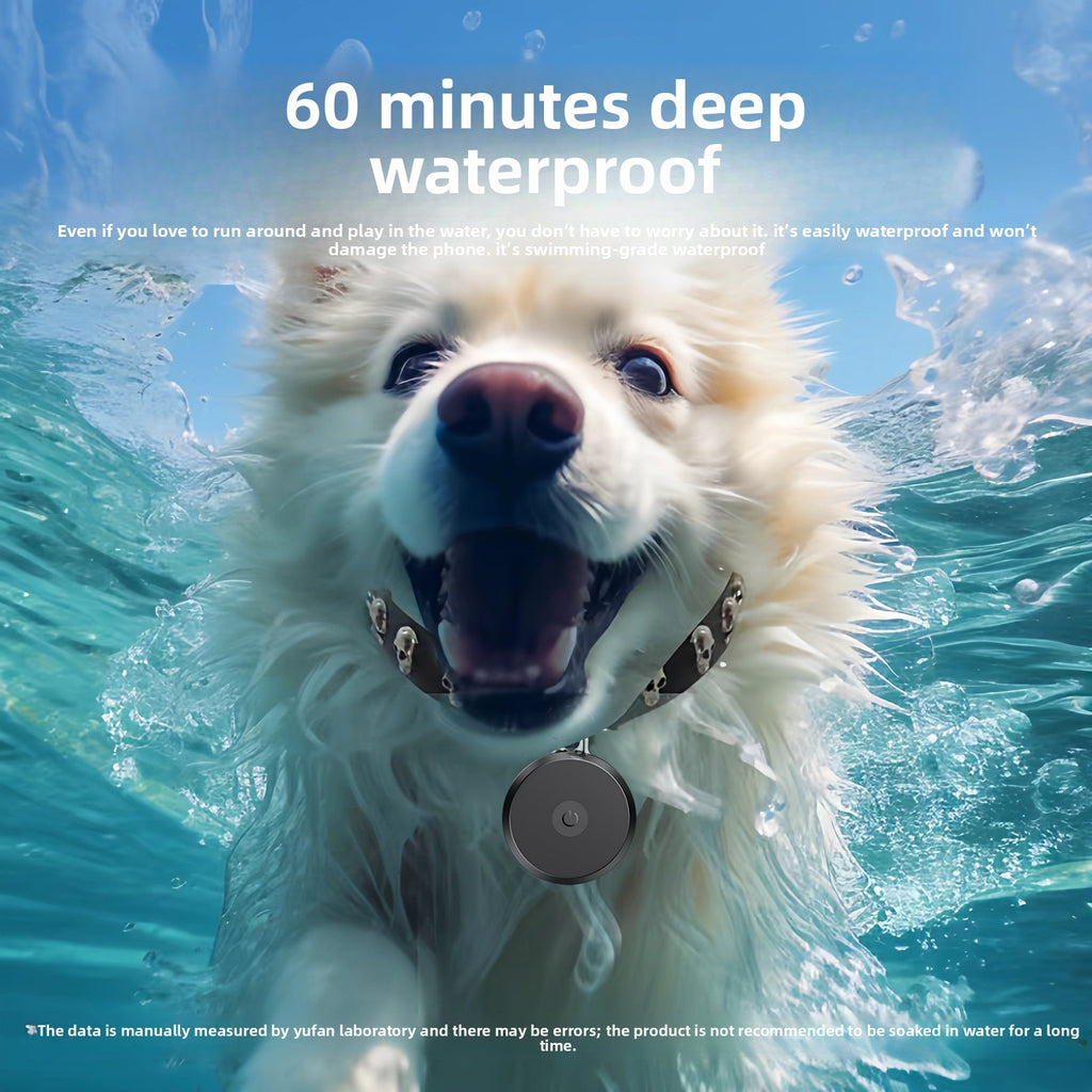 Localisateur GPS étanche pour chiens et chats compatible avec iPhone