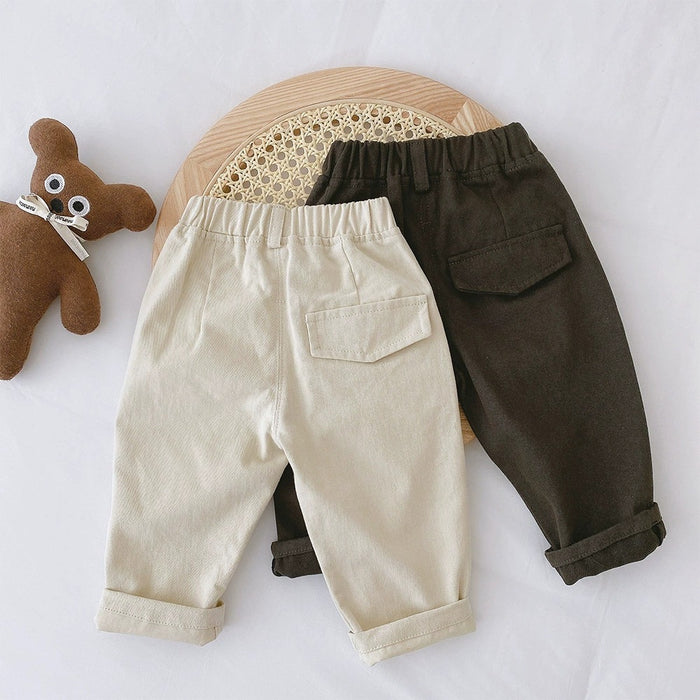 Pantalón Casual de Algodón para Niños