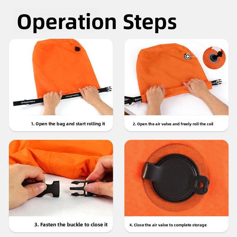 Portable Vacuum Compression Storage Bag