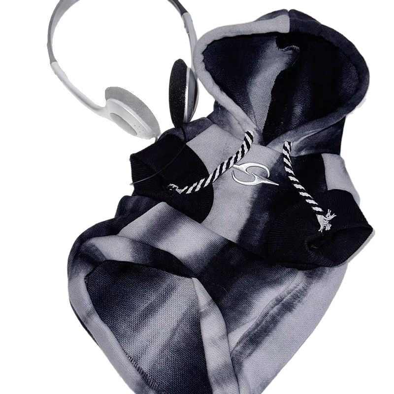 Pet Hooded Sweatshirt Gradient Style