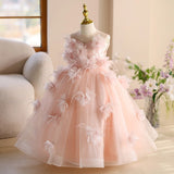 Vestido Rosa de Princesa para Niña, Fiestas y Presentaciones | Imagen 2 | My Store Plus