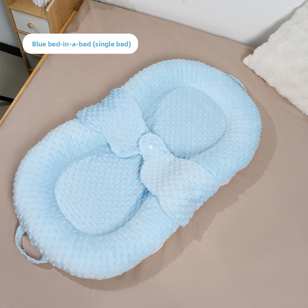 Lit portable anti-reflux pour bébé avec support inclinable
