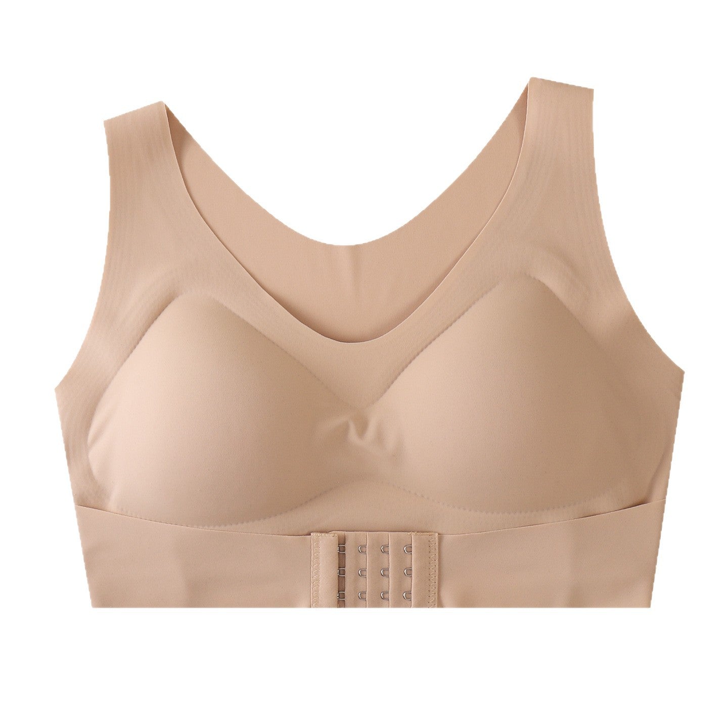 Fixed Cup Sports Bra with Antibacterial Fabric