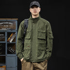 Veste de travail rétro pour homme, épaisse et coupe-vent