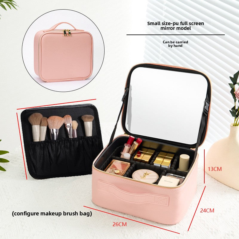 Organizador de Maquillaje con Espejo LED - vista 4