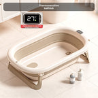 Baignoire Pliable pour Bébé avec Accessoires et Capteur de Température
