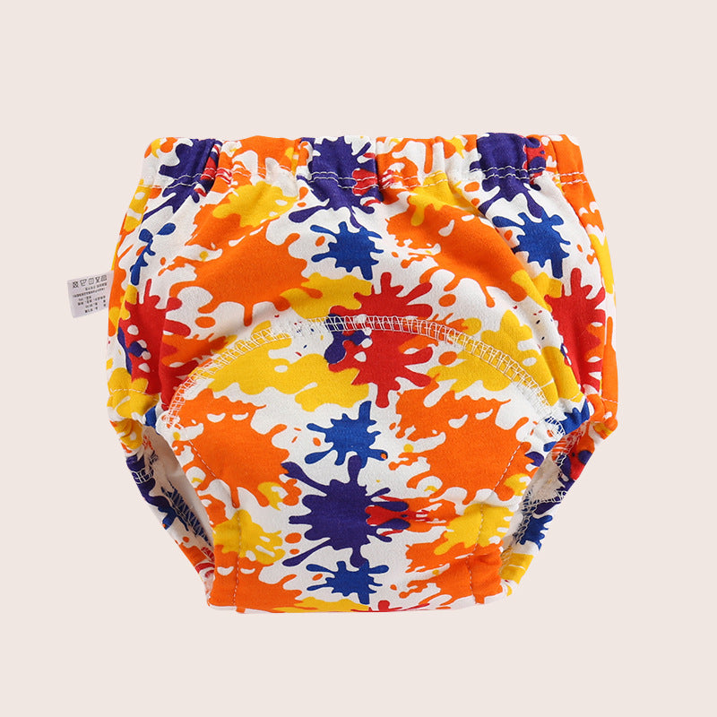 Culotte d'apprentissage en coton pour bébé avec motifs animaux