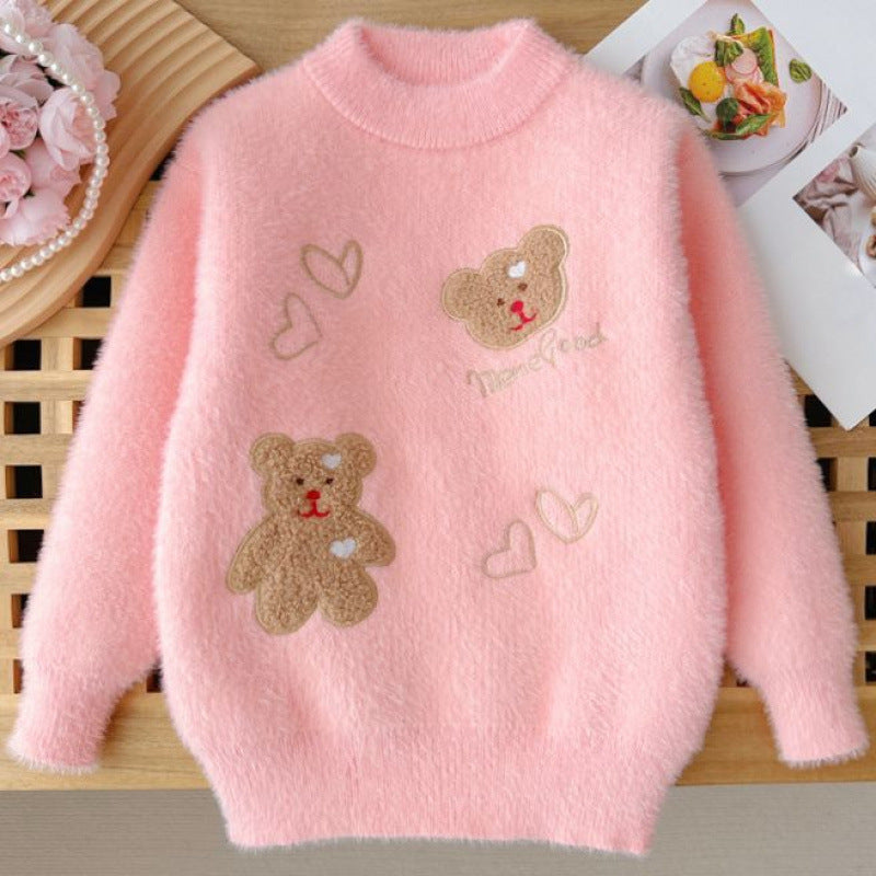 Suéter Suave Tipo Mink para Niña | Imagen 83 | My Store Plus