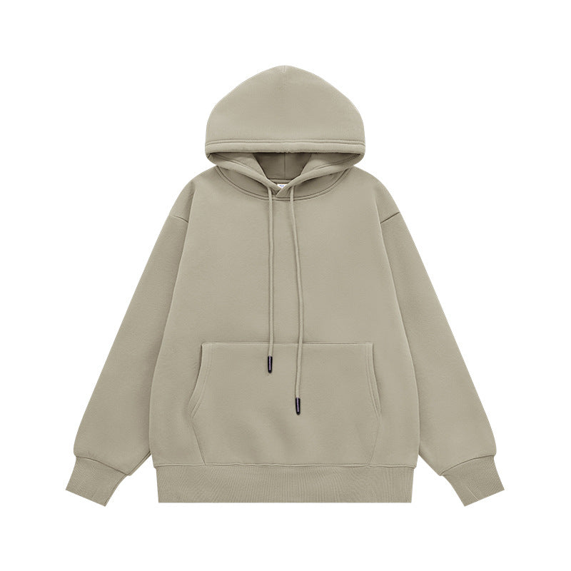 Sweat à capuche épais pour homme, doublure polaire 350 g
