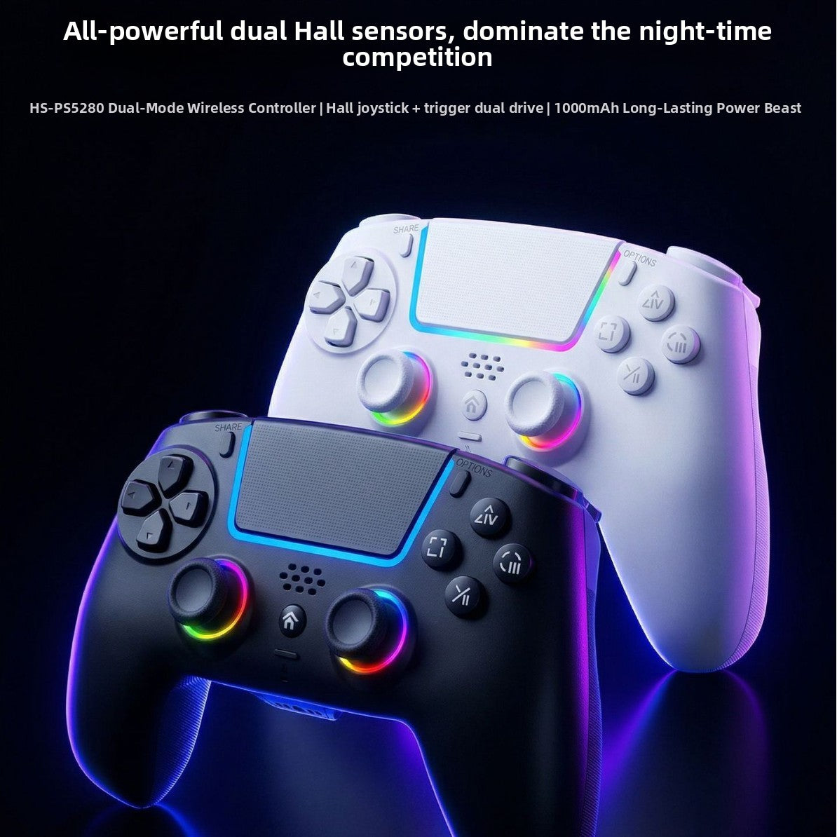 Control Inalámbrico para PS5 con Iluminación RGB | Imagen 2 | My Store Plus