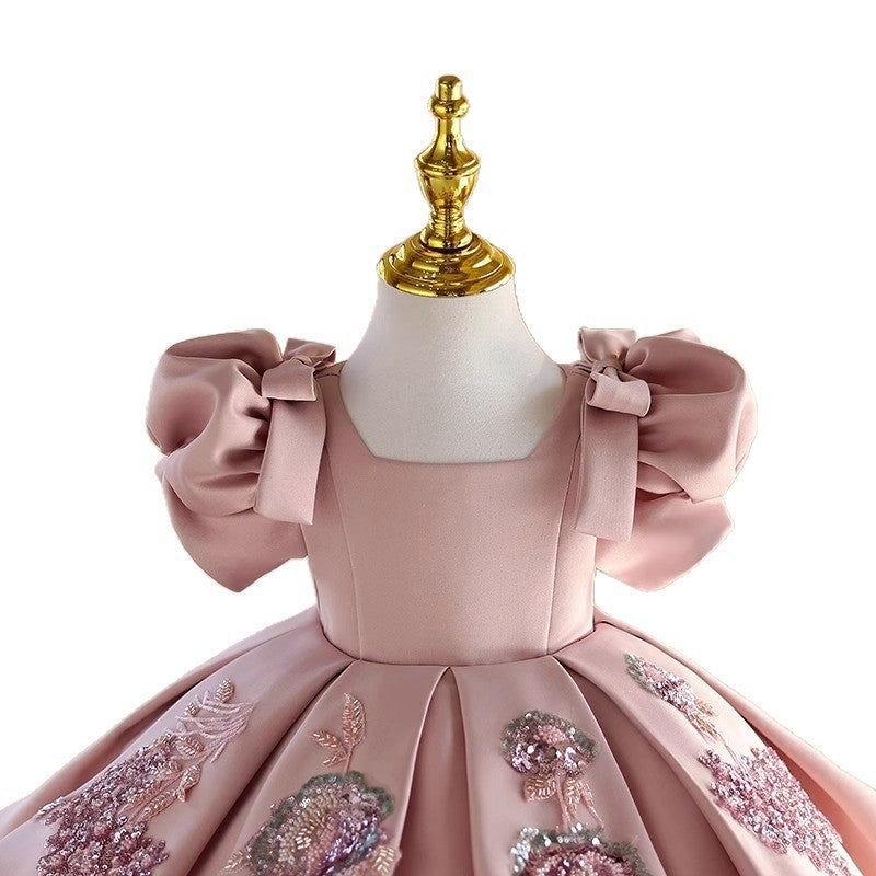 Vestido Rosa de Princesa para Niña, Eventos y Recitales | Imagen 5 | My Store Plus