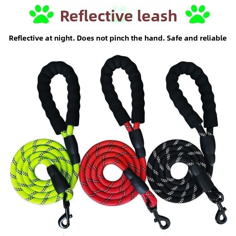 Reflective Anti Strangle Dog Leash