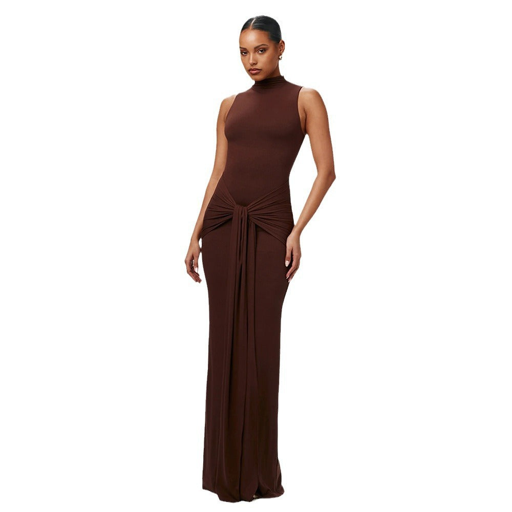 Sleeveless Strap Slim Fit Dress