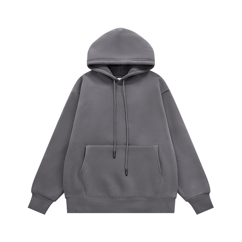 Sweat à capuche épais pour homme, doublure polaire 350 g