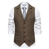 Chaleco Vintage Ajustado para Hombre - vista 6