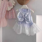 Vestido de Algodón sin Mangas para Niña, Estilo Princesa | Imagen 1 | My Store Plus