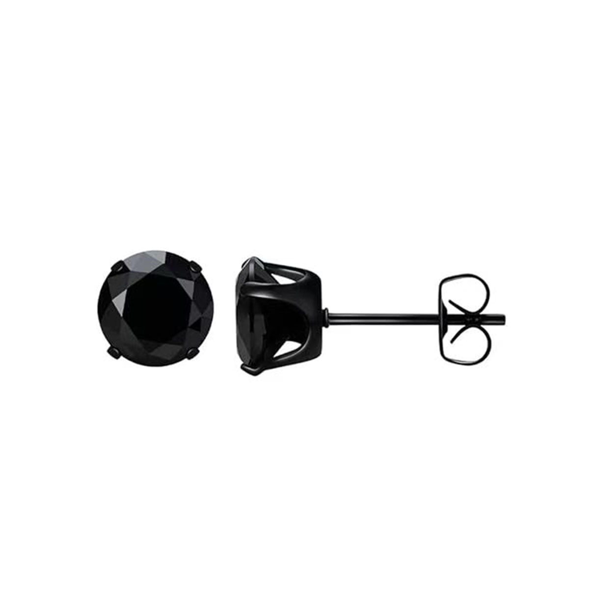 Aretes de Circonia con Engaste de Cuatro Garras - vista 23