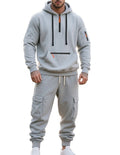 Ensemble de sport pour homme avec sweat et pantalon de jogging 2 pièces