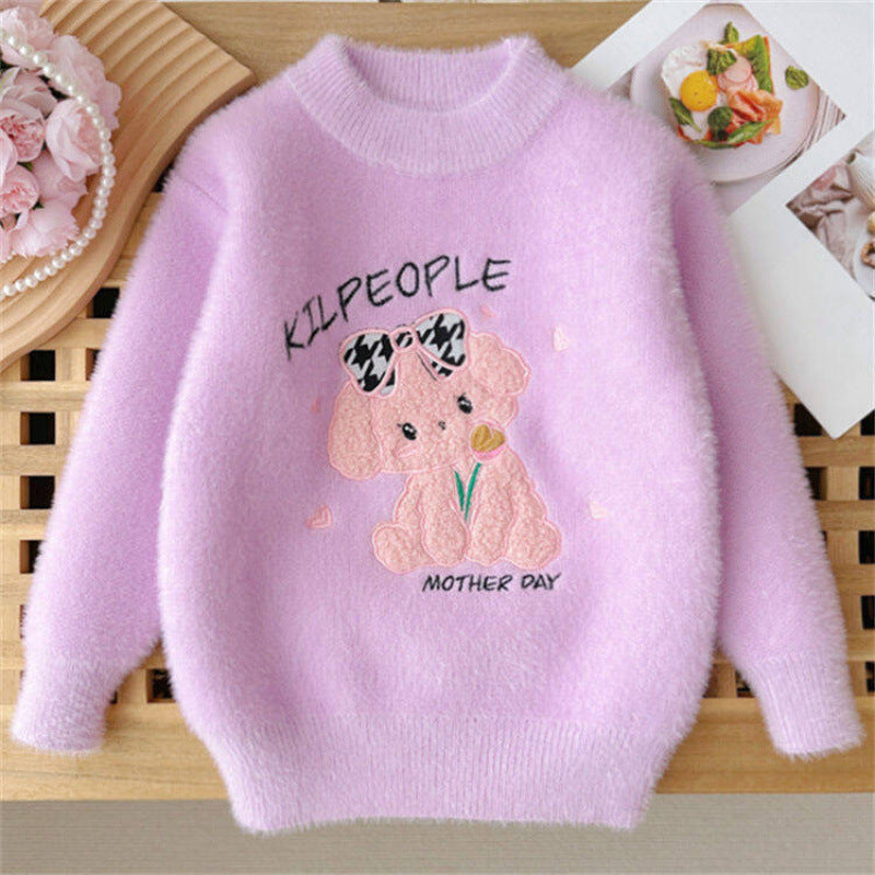 Suéter Suave Tipo Mink para Niña | Imagen 65 | My Store Plus