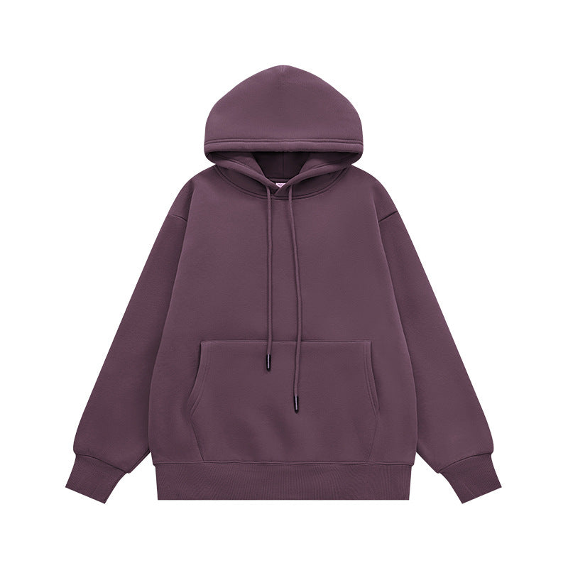 Sweat à capuche épais pour homme, doublure polaire 350 g