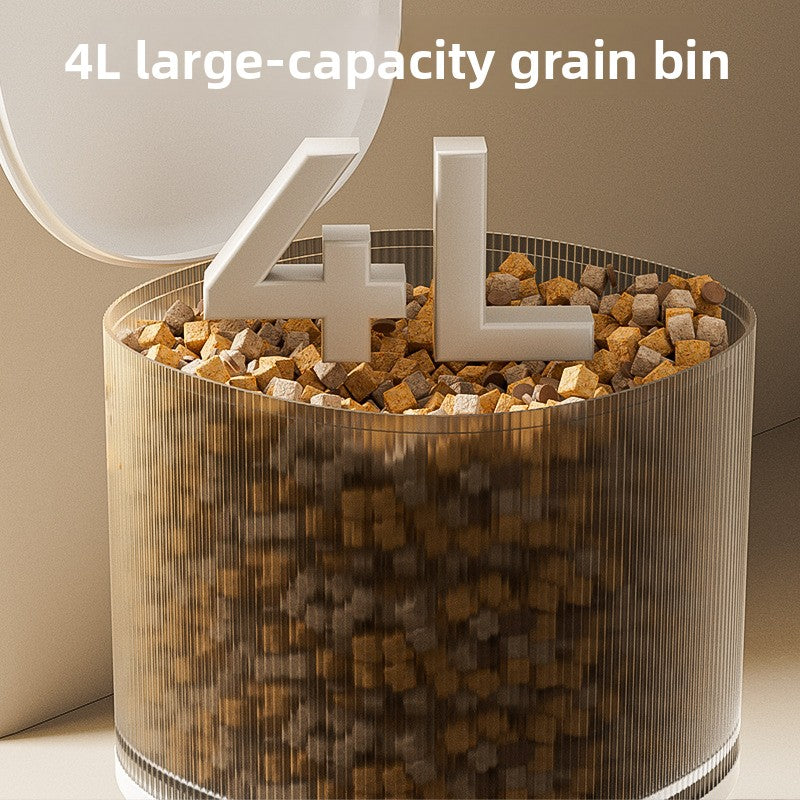 Automatic Pet Feeder with Remote Control and Timed Feeding