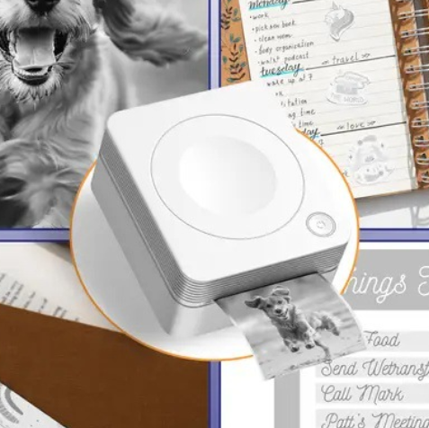 Mini Impresora Térmica Portátil para Fotos, Etiquetas y Notas - vista 5