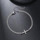 Pulsera Unisex de Acero con Cadena Triangular Estilo Hip Hop - vista 5