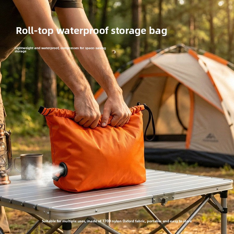 Portable Vacuum Compression Storage Bag