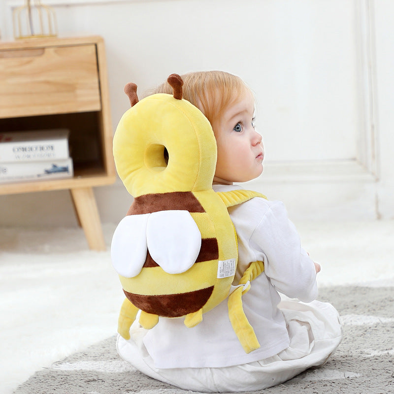 Sac à dos coussin de protection pour bébé motif abeille