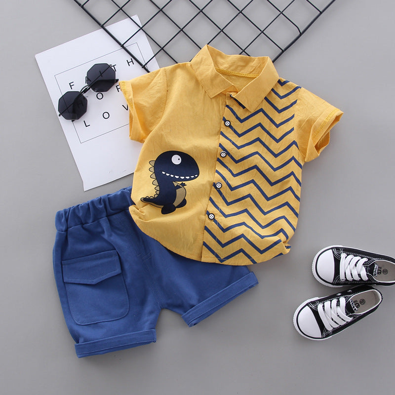 Conjunto Infantil de Camisa y Short con Dinosaurios | Imagen 15 | My Store Plus