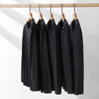 T-shirt épais en coton pour homme, manches longues et coupe ample