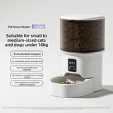 Automatic Pet Feeder with Remote Control and Timed Feeding